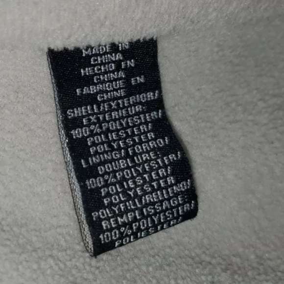 Calvin Klein Boys Fleece Lined Puffer Coat Winter Coat Gray & Black Plaid Medium - Picture 8 of 8